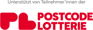 Unterstützt von der Postcode Lotterie